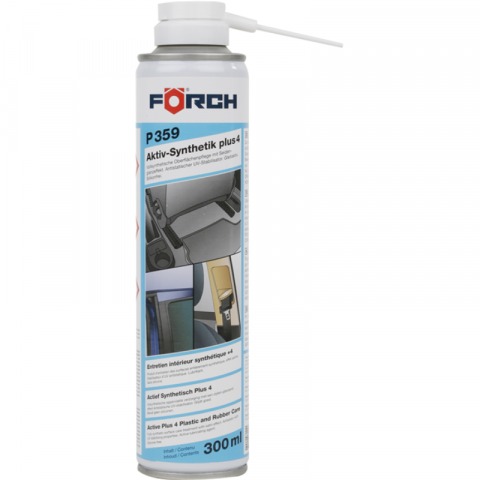 Intretinere si cosmetica auto - Spray intretinere plastic si cauciuc Active-Synthetik plus 4 P359