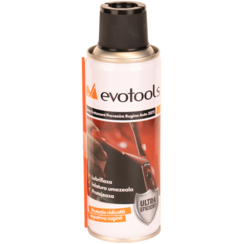 Noutati - Spray protectie rugina auto, anticoroziv metal sasiu praguri usi aerosol, 200 ml