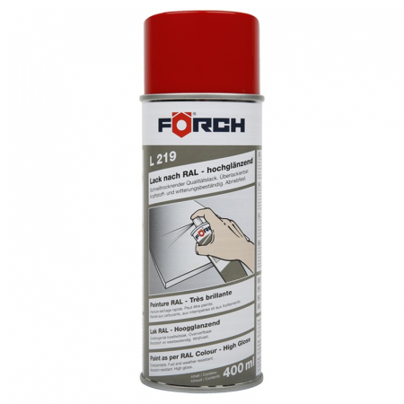 Vopsea spray si antifoane - Spray vopsea cu uscare rapida, nuanta Rosu LM RAL 3000