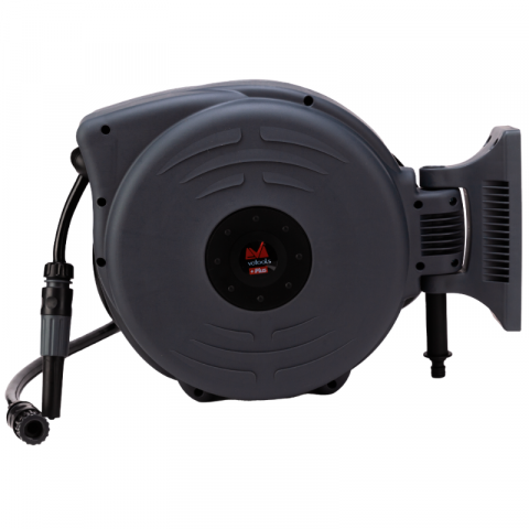 Pompe apa si accesorii pentru irigat si stropit - Tambur Automatic, cu Furtun retractabil pentru apa si gradina, 15m, 1/2’’