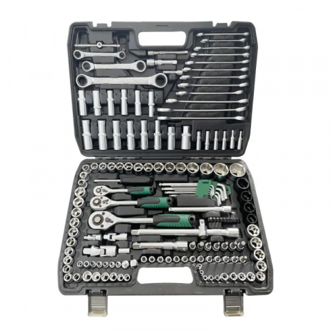 Chei si truse chei - Trusa de chei combinate 150 piese, set tubulare, 1/2" 3/8" 1/4"