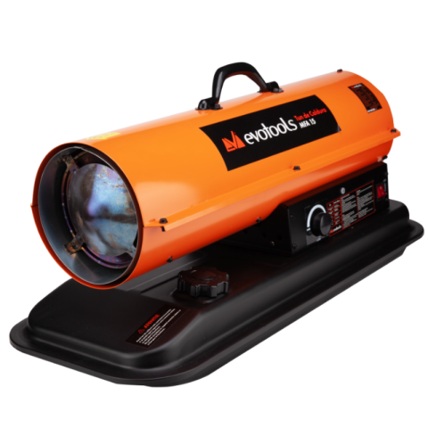 Feronerie, Cantare si accesorii - Tun de caldura pe motorina cu termostat, 15 kW, flux aer 315 mc/h, rezervor 15L, incalzire rapida suprafata 112 mp