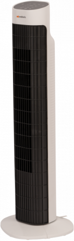 Aspiratoare si suflante - Ventilator Turn, 45W, 3 Trepte Viteza, 3 Moduri Operare, Oscilatie 70 grade, Telecomanda, Timer