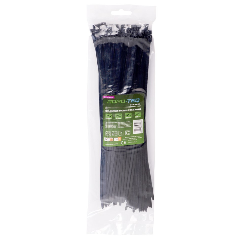 Coliere plastic, soricei albi, 3.6mm Grosime, 15, 20, 25, 30 cm 3.6mm, 200mm