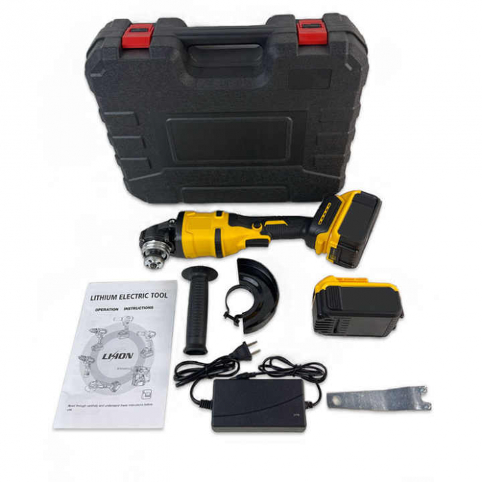Polizor Unghiular pe Acumulator DDT-CRISTAL, 24V/4Ah, Motor Brushless, 820W, 8500 rot/min [2]