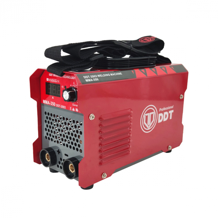 Aparat de sudura tip invertor, DDT PROFESSIONAL DDT-2003, MMA 350A, afisaj electronic LCD, tehnologie inalta, cutie transport [3]