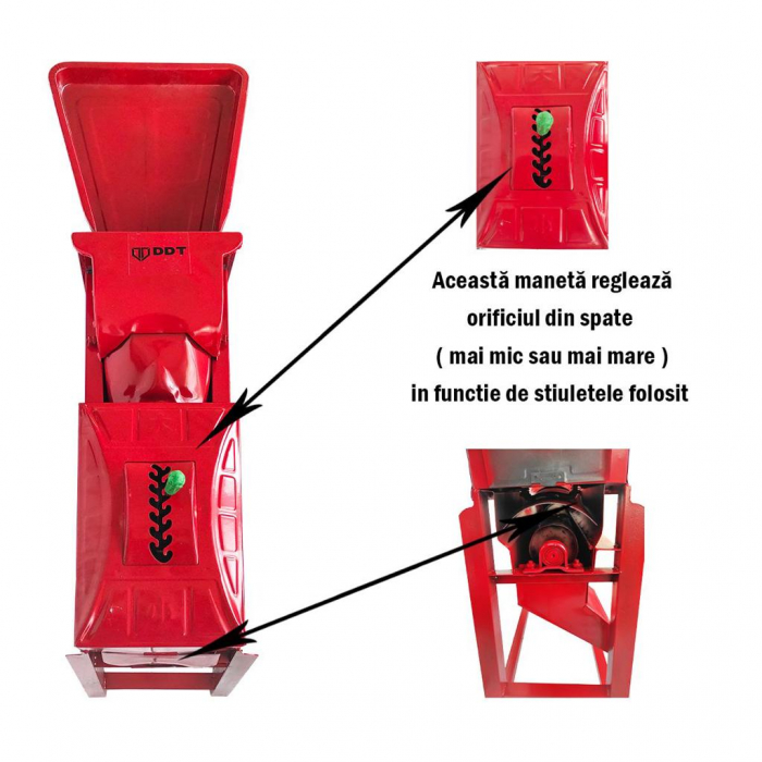 Batoza Masina De Porumb Electrica Pentru Curatat Porumb Ddt Profi Motor Inclus W