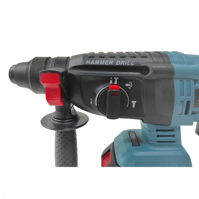 Ciocan rotopercutor cu 2 acumulatori , Mustang , 21 V , 4 AH , 1.9 J , 1150 RPM , 2 Mandrine , Model 2023 [11]