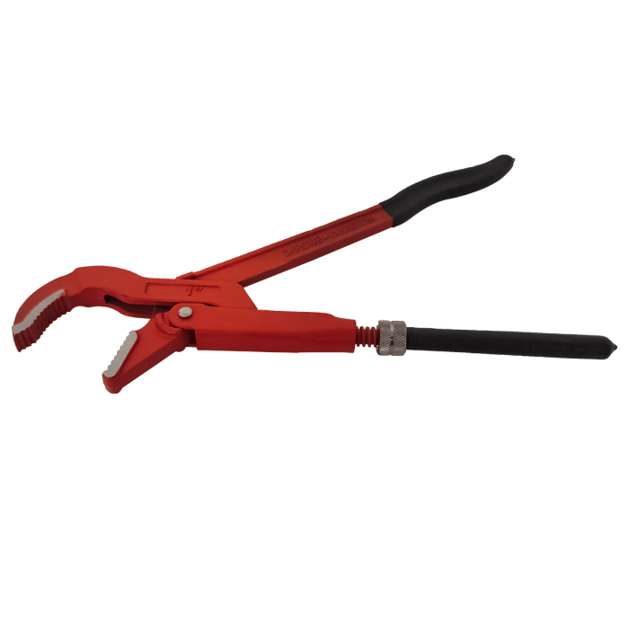 Cleste reglabil ( Mox ) pentru instalatii , 1 " , 45° , cu falci , 320 mm , cu reglaj [3]