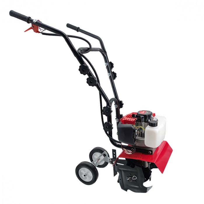 Cultivator / Motosapa pe benzina , motor 2 timpi , latime de lucru 25 cm , 52 cc , 4 cutite [3]
