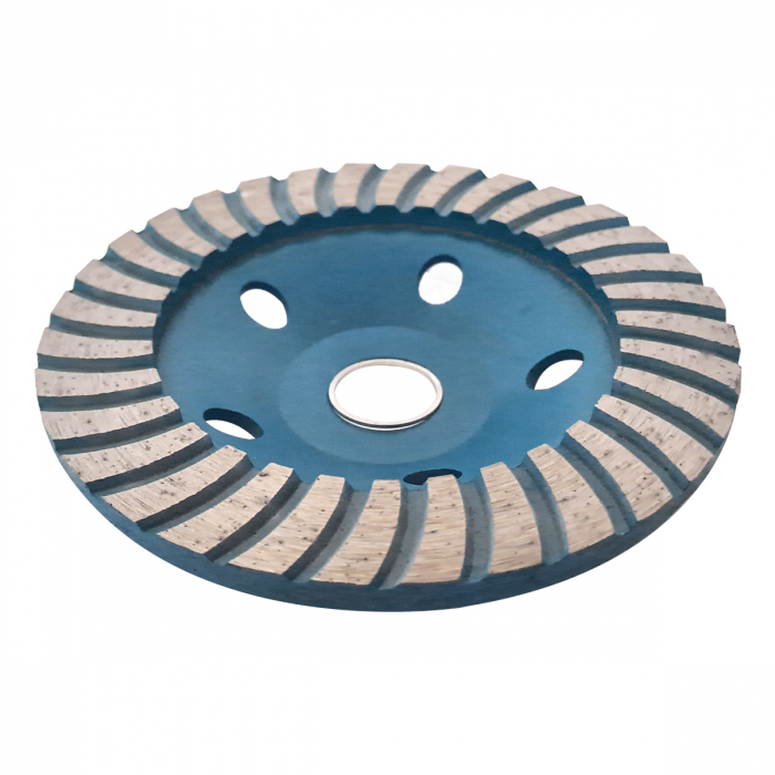Disc diamantat 125 mm, cu segmente pentru slefuit suprafete beton, mozaic, marmura [2]