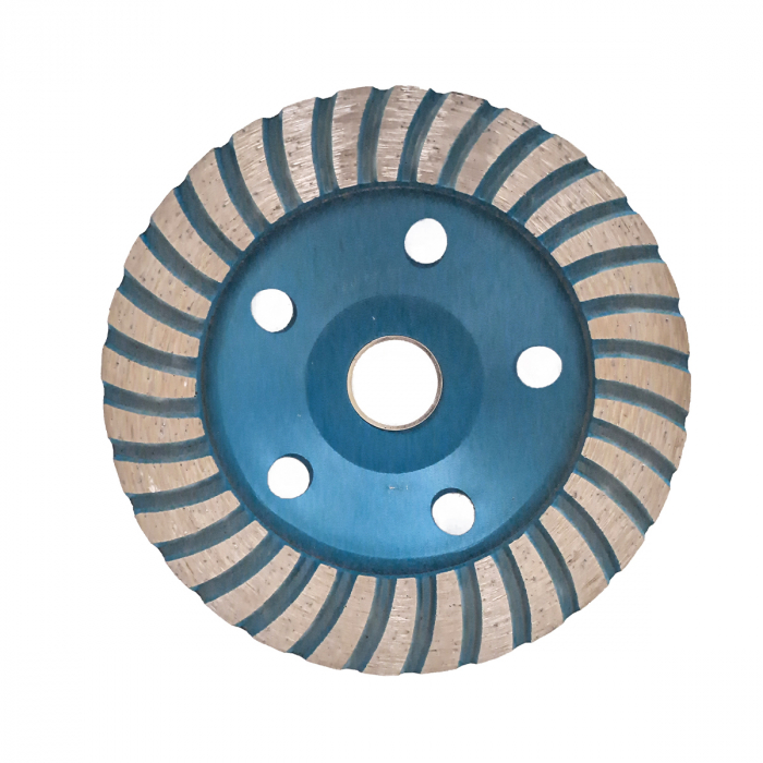 Disc diamantat 125 mm, cu segmente pentru slefuit suprafete beton, mozaic, marmura [4]