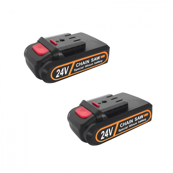 Mini fierastrau mini drujba cu 2 acumulatori , Mustang , 24 V [8]