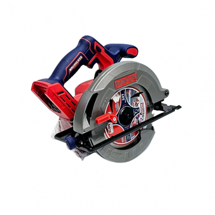 Fierastrau circular cu 1 acumulator 4.0AH, motor fara perii (brushless), 185mm - ELCS18511, EMTOP [4]