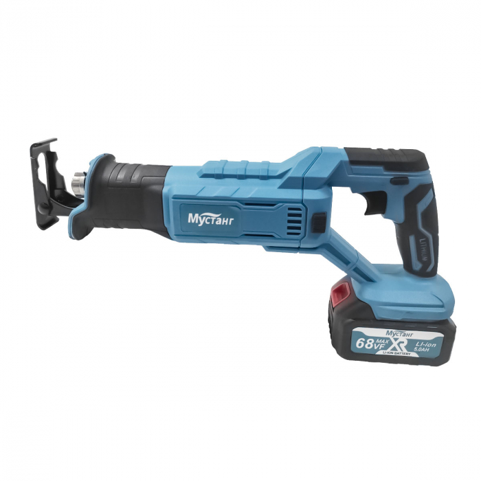 Fierastrau Sabie Cu 2 Acumulatori , Mustang , 24 V , 5 AH , 4 panze diferite modele [2]