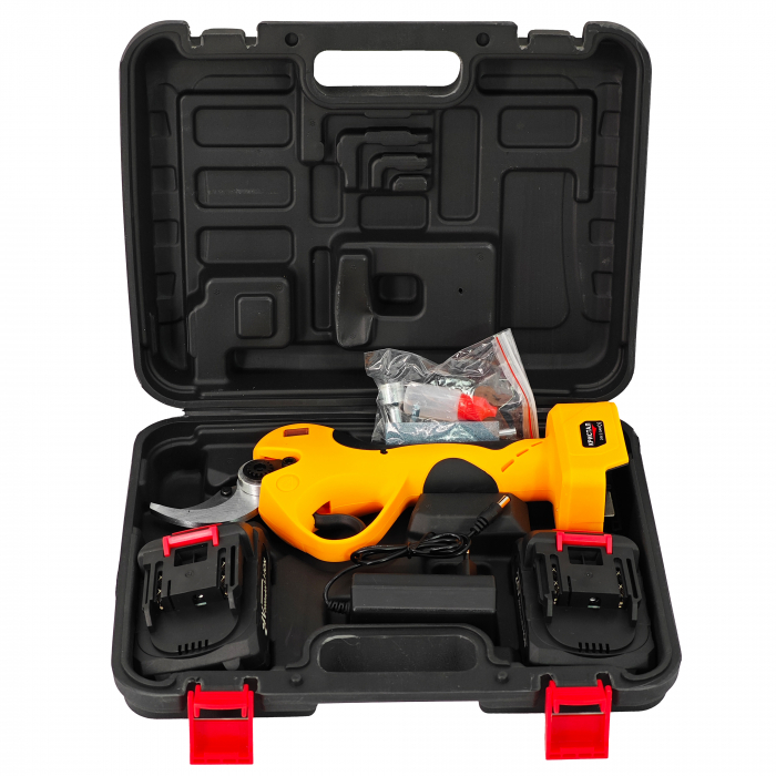 Foarfeca de gradina cu acumulator DDT-CRISTAL, 24 V, 2 Ah, deschidere max 45 mm, indicator procentaj baterie [2]