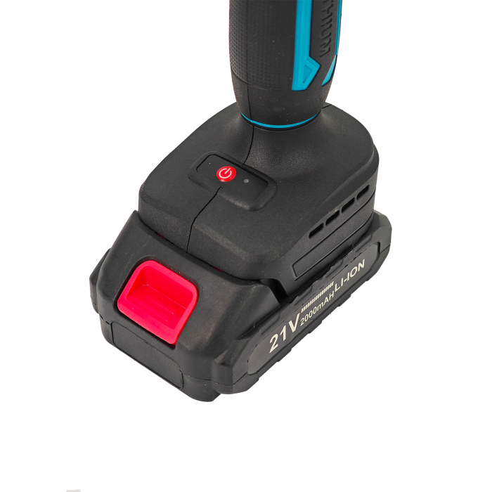 Foarfeca electrica pentru vita de vie, crengi, DDT-CRISTAL cu 2 Acumulatori 21 V, 2000 mAh, Albastru [3]