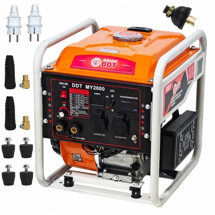 Generator Curent si Sudura DDT MY2000 – 2.5 kW, Consum Redus, 8h Autonomie [4]
