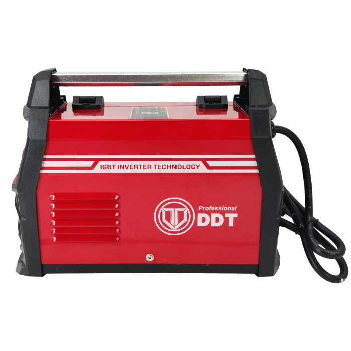 Invertor/Aparat de sudura DDT-2004, cu rola sarma MIG/MMA DDT PROFESSIONAL, 230 V, 20-300 A curent, 0.8-1.0 mm diametru sarma de sudura, 1.6-4 mm diametru electrod de sudura - RESIGILAT [5]