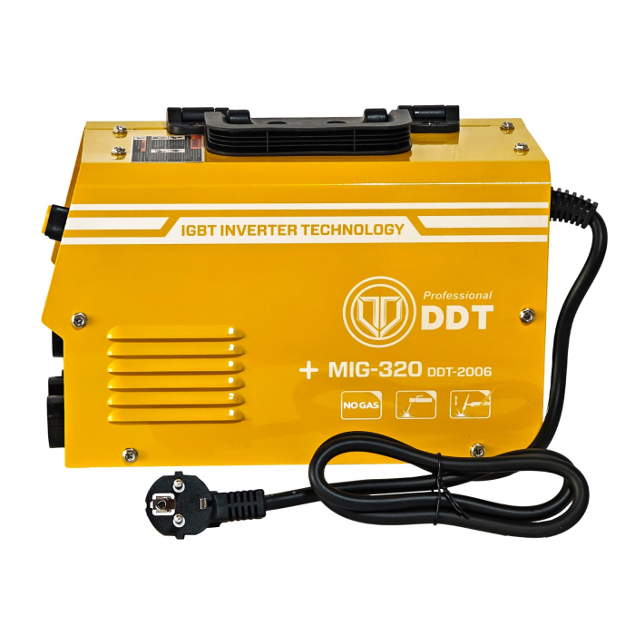 Invertor/Aparat de sudura MIG/MMA DDT PROFESIONAL cu Electrozi si Sarma,220 V, 320A + 4 Role Sarma 0.8-1.0 mm DDT [3]