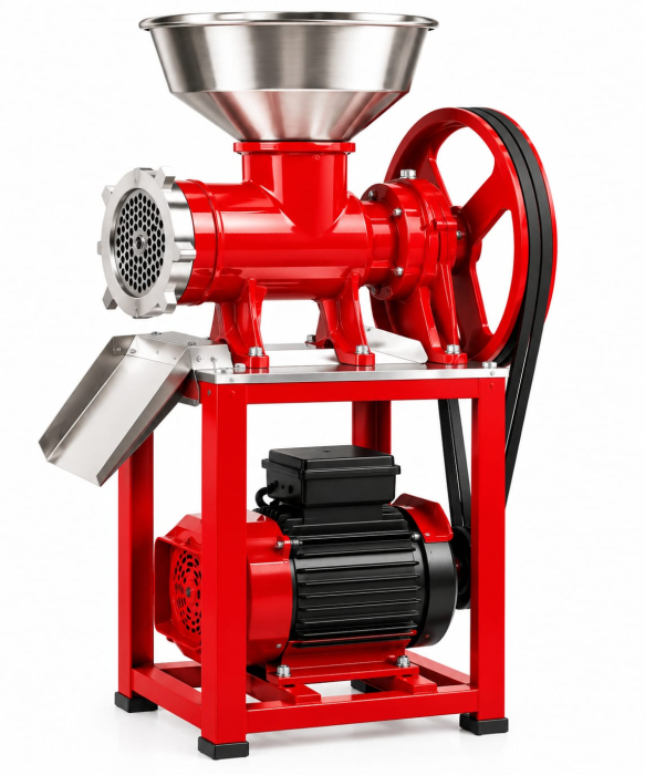 Masina de tocat carne profesionala DDT-7002, 3500W, 1400 RPM, 7 kg/min, cu masuta inclusa [2]