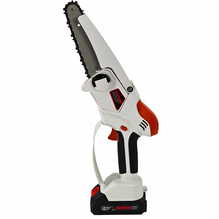 Mini drujba cu 2 acumulatori DDT-MUSTANGG, 21 V, 2 Ah, Model nou, Lama & Lant 6" [5]