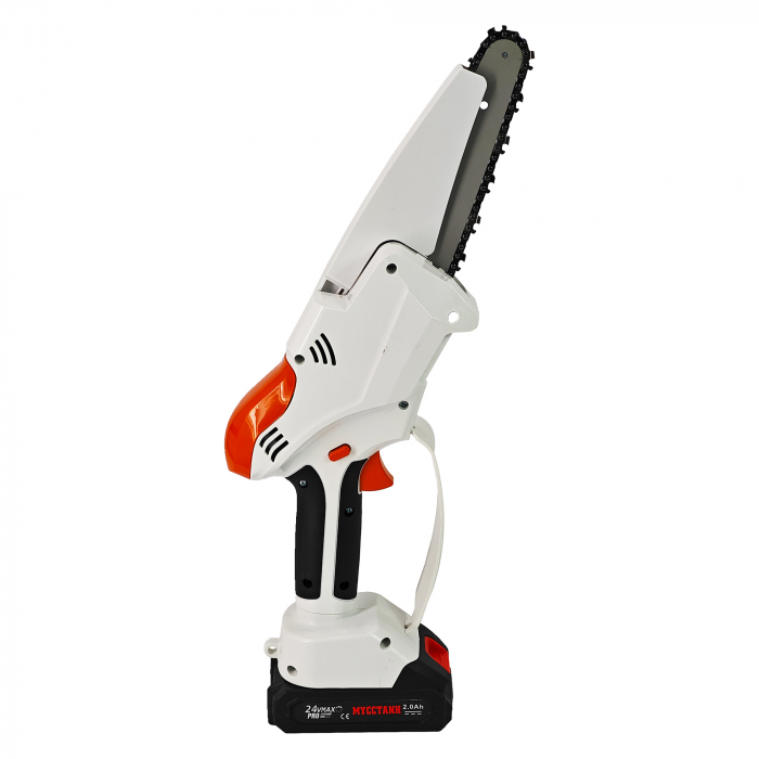 Mini drujba cu 2 acumulatori DDT-MUSTANGG, 21 V, 2 Ah, Model nou, Lama & Lant 6" [2]
