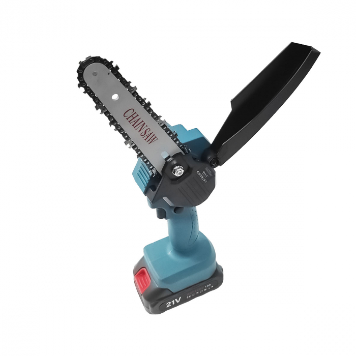 MINI DRUJBA CU 2 ACUMULATORi , MUSTANG , 550 W , 21 V , 1.5 AH , LAMA 18.5 cm [7]