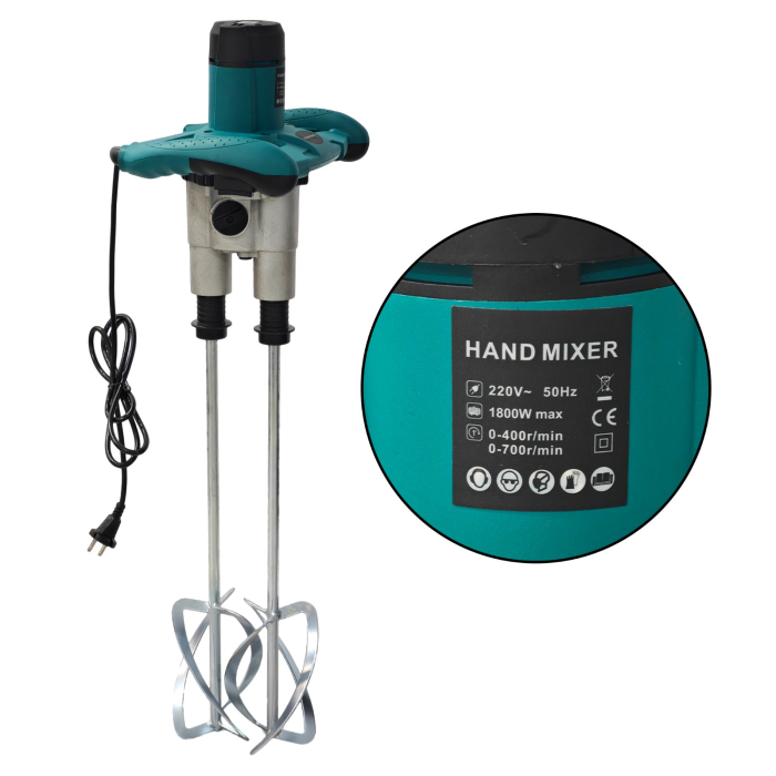 Mixer electric, DDT Mustang, 1800 W, 700 rpm [11]
