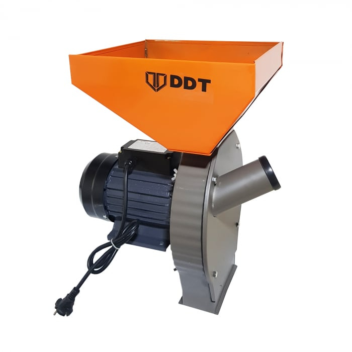Moara Cuva Mare macinat cereale, boabe si stiuleti, DDT, 3500 W, 3000 rpm, 200 kg/h + Cutite tocat [5]