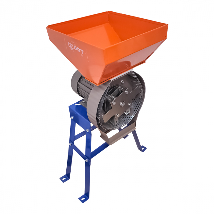 Moara electrica cu suport DDT, pentru cereala , cuva 10 Litri , 3500 W , 200 kg/h , 3000 Rpm , 20 ciocanlele , 4 site diferite marimi [9]