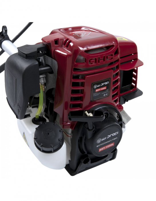 Motocoasa pe benzina DDT-1000L, 4 Timpi, 7 Cp, 62 cc, 9000 Rpm, 3 accesorii incluse , 3 fire trimmer, 1 adaptor drujba, 1 prasitoare model 1 [5]