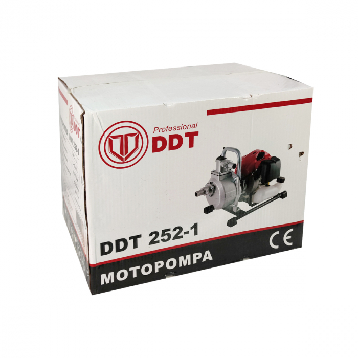 Motopompa pe benzina, aspiratie 1 " , motor 2 timpi , absorbtie 7 Mt , 8000 lt/min [2]