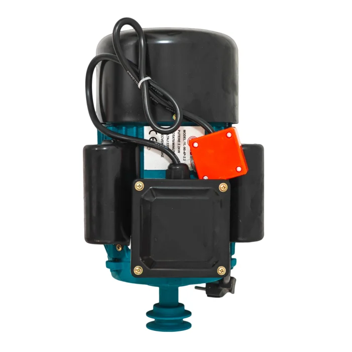 Motor electric monofazat DDT, 2.2 kW, 3000 Rpm, bobinaj CUPRU, cu protectie la suprasarcina, FULIE INCLUSA, buton on-off [6]