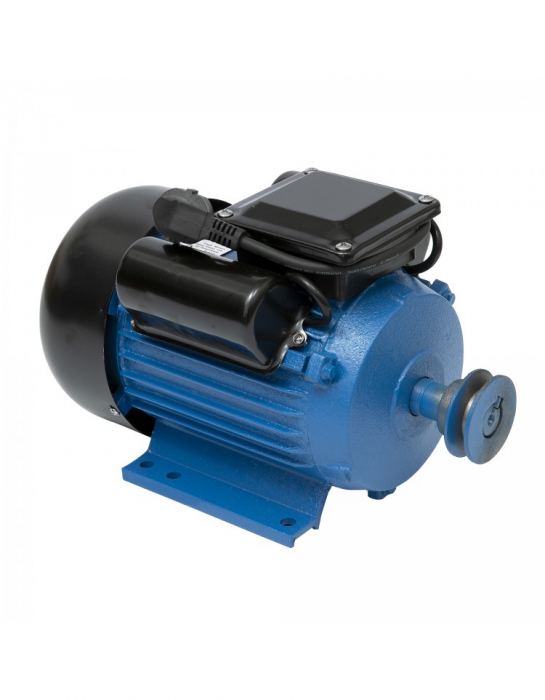Motor electric monofazat, DDT, 2200 W, 3000 rpm, 2 condensatori, corp fonta [3]