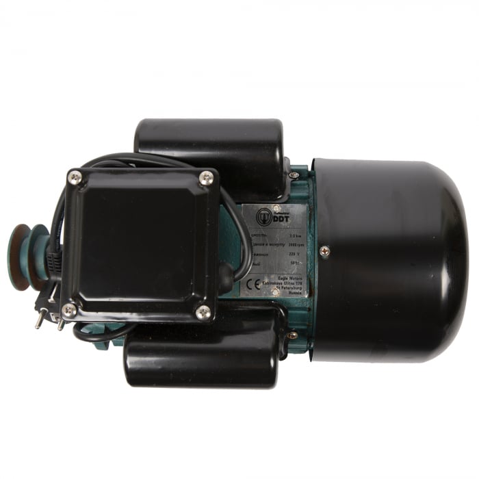 Motor electric monofazat, DDT, 3000 W, 3000 rpm, 2 condensatori, corp fonta [2]