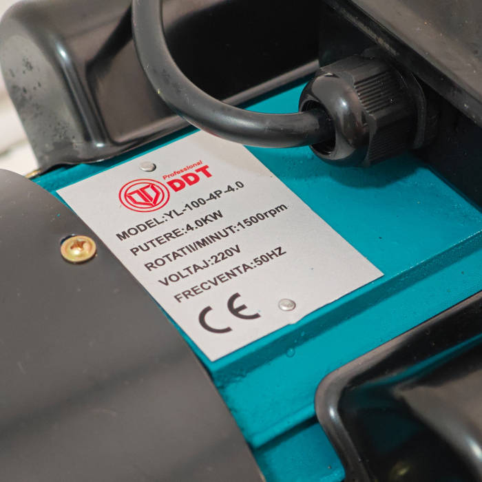 Motor electric monofazat DDT, 4 kW, 1500 Rpm, bobinaj cupru, cu protectie la suprasarcina [7]