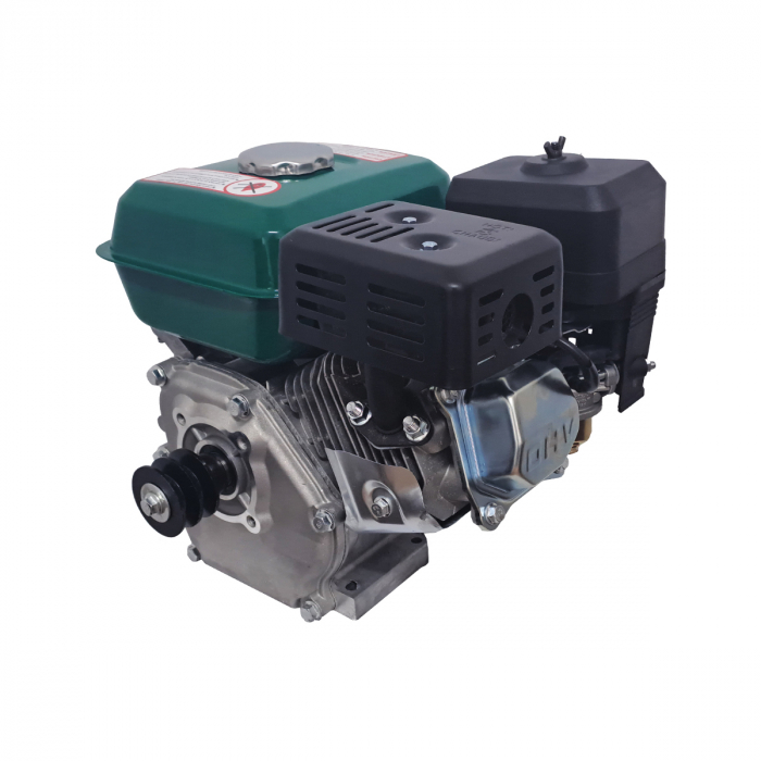 Motor pe benzina DDT Profesional 7.5 Cp, 4 timpi, 200 CC, 3.6 L Rezervor, Fulie inclusa , 40 mm [7]