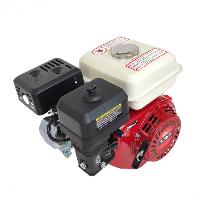 Motor pe benzina DDT Profesional 7.5 Cp, 4 timpi, 200 CC, 3.6 L Rezervor, Fulie inclusa + Ulei 600 ml [4]