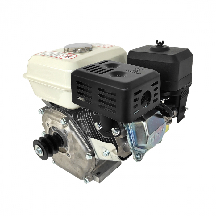 Motor pe benzina DDT Profesional 7.5 Cp, 4 timpi, 200 CC, 3.6 L Rezervor, Fulie inclusa + Ulei 600 ml [5]