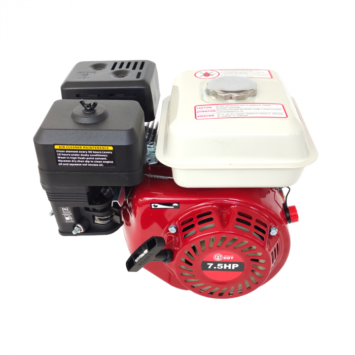 Motor pe benzina DDT Profesional 7.5 Cp, 4 timpi, 200 CC, 3.6 L Rezervor, Fulie inclusa + Ulei 600 ml [3]