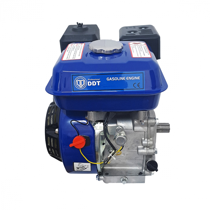 Motor pe benzina DDT-Profesional 7.5 Cp, Ax canelat 25 mm, 4 timpi, 200 CC, 3.6 L Rezervor [7]