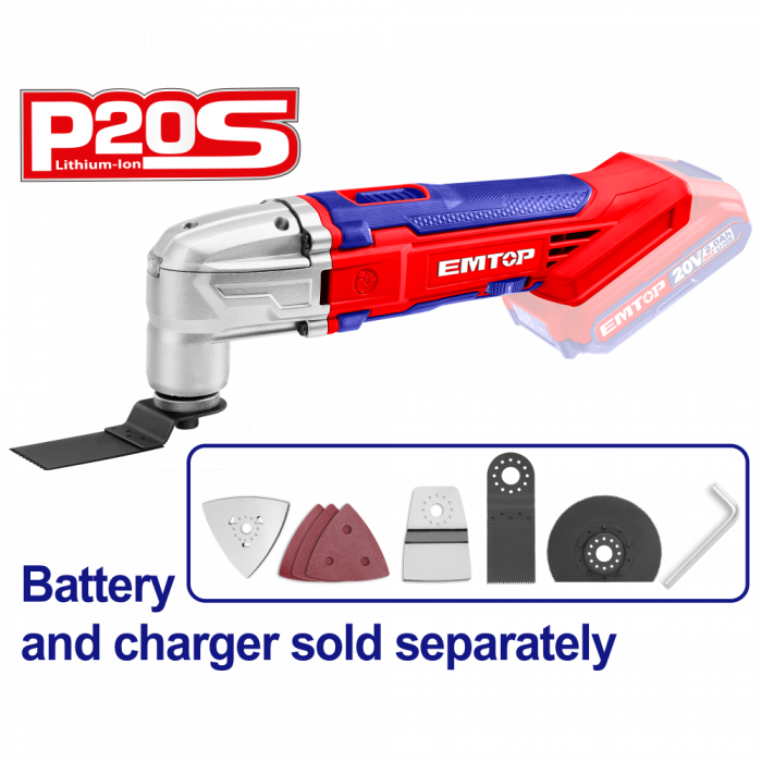 Pachet promo Instrument multifunctional, 6 viteze, 8 accesorii + Pistol de vopsit cu 800ml + 2 Acumulatori cu incarcator [2]