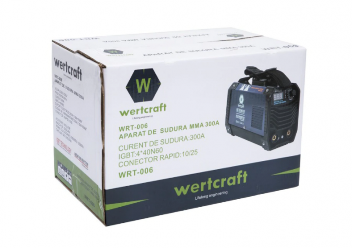 Pachet promo Invertor de sudura WertCraft WRT-006 300A+ Masca Sudura Automata cu Reglaj si Cristale [5]