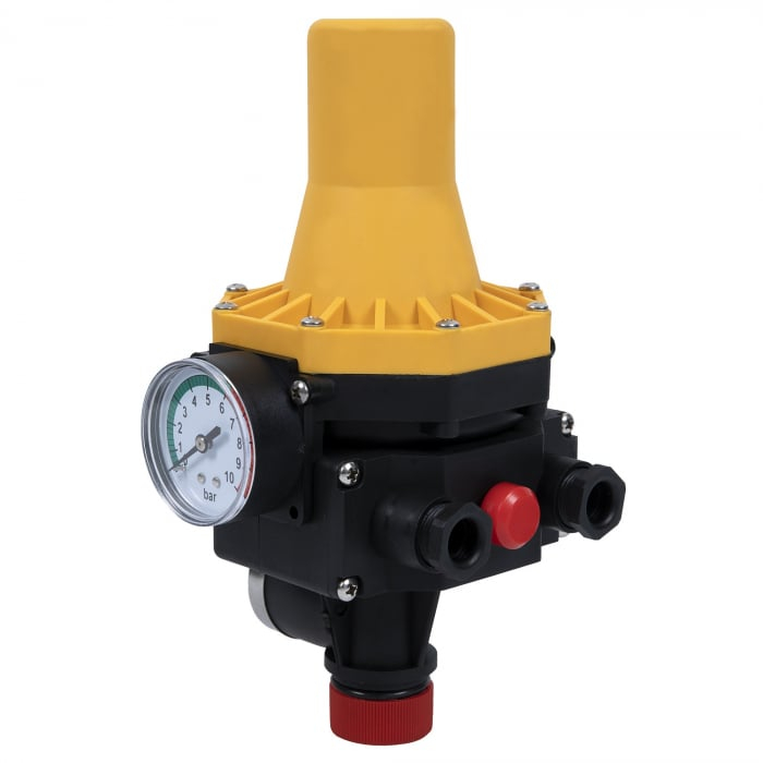 Pachet promo Pompa submersibila de mare adancime, DDT, QJD12-120-1.8, 1800 W, 8 m³/h, 12 turbine, Inox + Presostat electronic automat DDT LS6, 1.1kW, 10 bar [5]