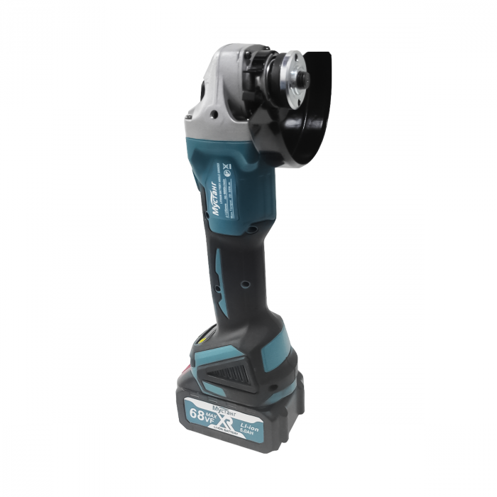 Polizor unghiular cu 2 acumulatori , Mustang , 24 V , 5 Ah , Diametru disc 125 mm , 9000 Rpm [9]