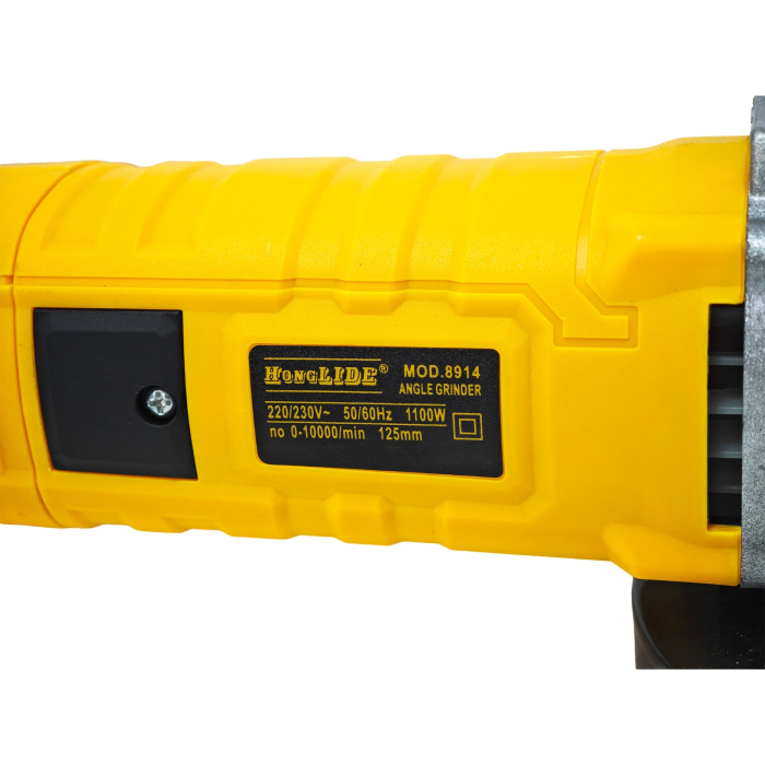 Polizor unghiular DDT Angle Grinder, 1100W, coada lunga, 10000 Rpm, 100-125 mm [8]