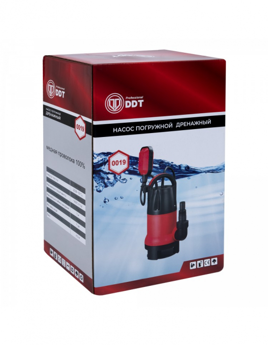 Pompa apa murdara (hazna) DDT BDP900, 900 W, 14000 l/h [5]