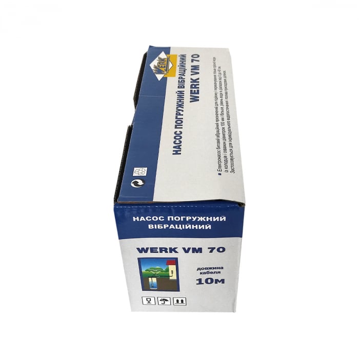 Pompa apa submersibila pe vibratie VMP 70 , 320 W , 1500 L / H , Adancime aspiratie 4/70 Metri [3]