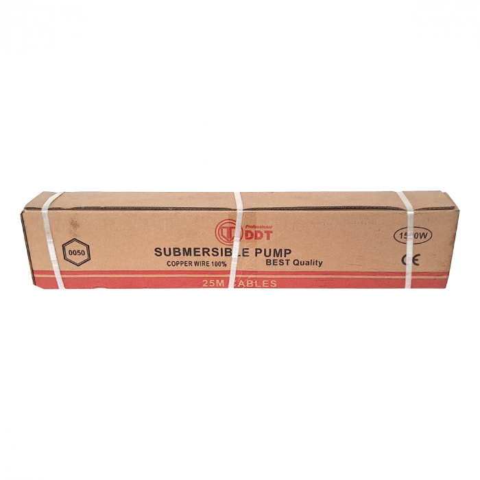 Pompa de apa curata submersibila 4QJD2-8, 1500 W, 8 turbine, 7 mc/h, supapa sens 1 ", Presostat electronic, reductie 1"-1/2, niplu 1", 25 Metri cablu alimentare [3]